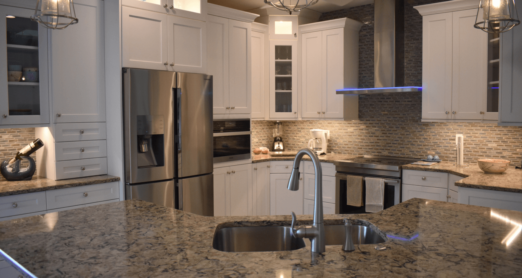 Traditional With Contemporary Elements Kitchen Remodel by Longley Kitchens LLC project photo